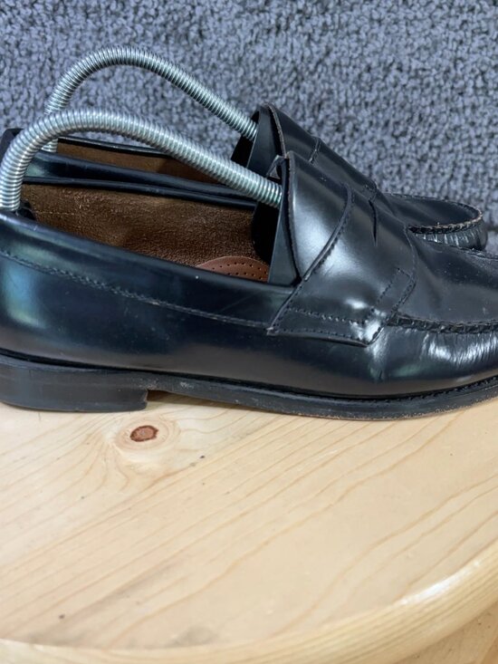 GH Bass Weejuns Penny Loafer Mens Size 8 Extra Wide Leather Burgundy Preppy Shoe main image 8